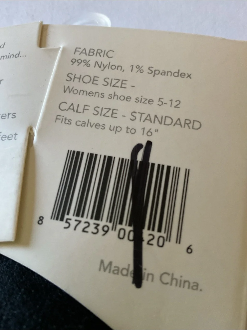 KEYSOCKS BARELY THERE NO SHOW SOCKS BLACK STANDARD FIT OS NWT